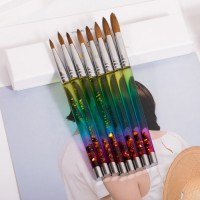 Professional Nail Art Acrylic Custom Brushes