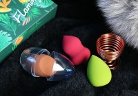 4pcs Water Drop Shape Soft Makeup Sponge Puff Blender