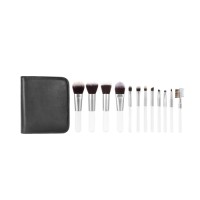 7PCS 3CE Travel Makeup Brush Set with Zipper Bag