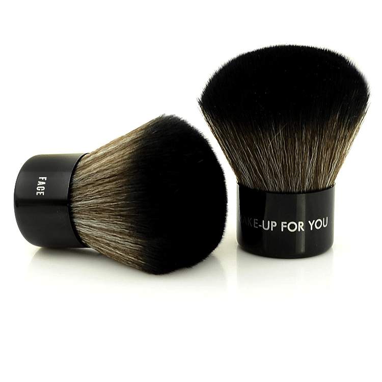 Blush Kabuki Powder Brush Set with Pouch