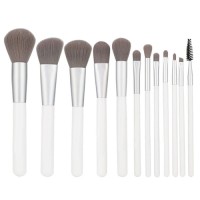 12PCS Professional Synthetic Hair Makeup Brush Set Kit