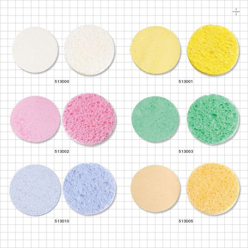 Compressed Cellulose Cosmetic Makeup Sponges