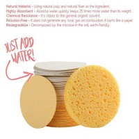 Compressed Cellulose Cosmetic Makeup Sponges