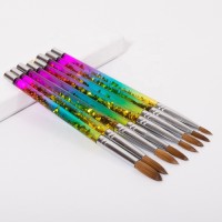 Professional Nail Art Acrylic Custom Brushes