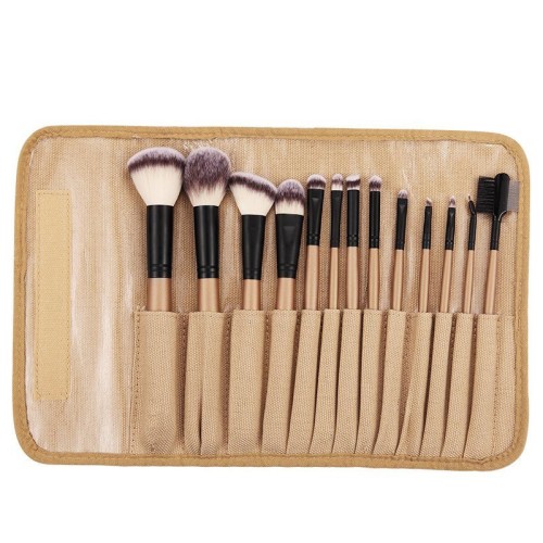 Make up Brush Kit with Foundation Blending, Blush Concealer and Stippling Brush