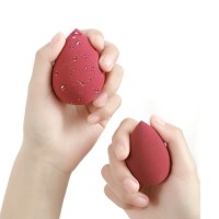 4pcs Water Drop Shape Soft Makeup Sponge Puff Blender