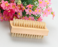 Natural Bristle Bath Brush Exfoliating Wooden Brush