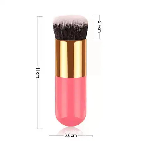 Synthetic Biodegradable Mini Makeup Brush Set