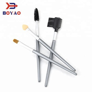 2019 hot selling discount travel kits 4pcs powder makeup foundation brush set