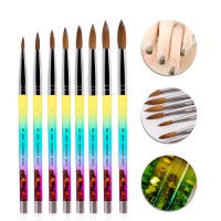 Professional Nail Art Acrylic Custom Brushes