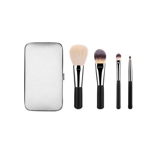 Small Travel Makeup Brush Set With Pouch