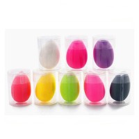 Many shapes powder puff box package cosmetic puff