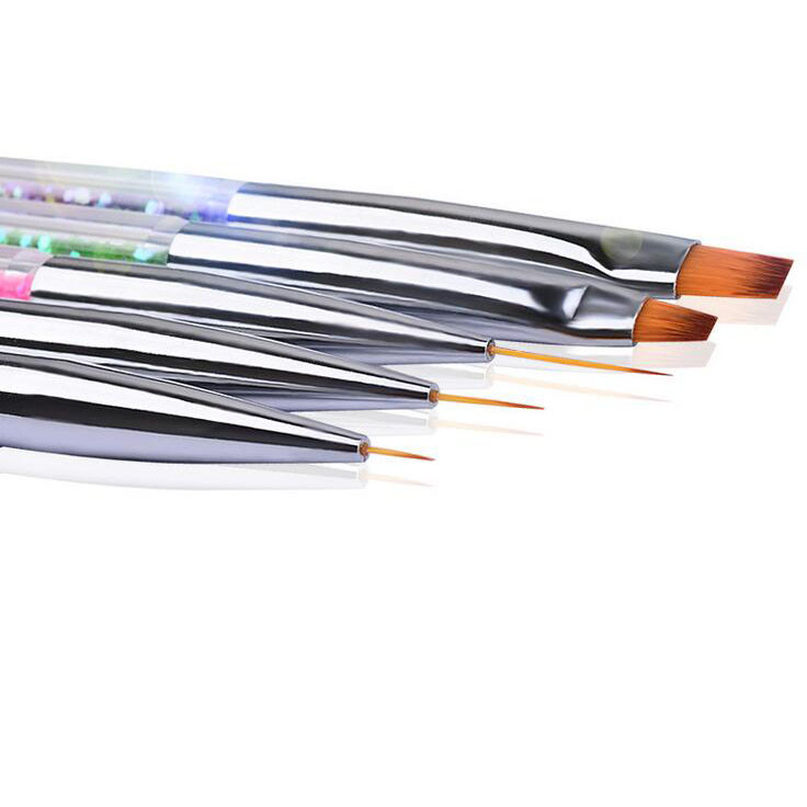 5 Pieces Dual-Headed Nail Art Brushes